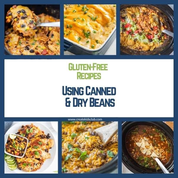 pin for recipes with beans