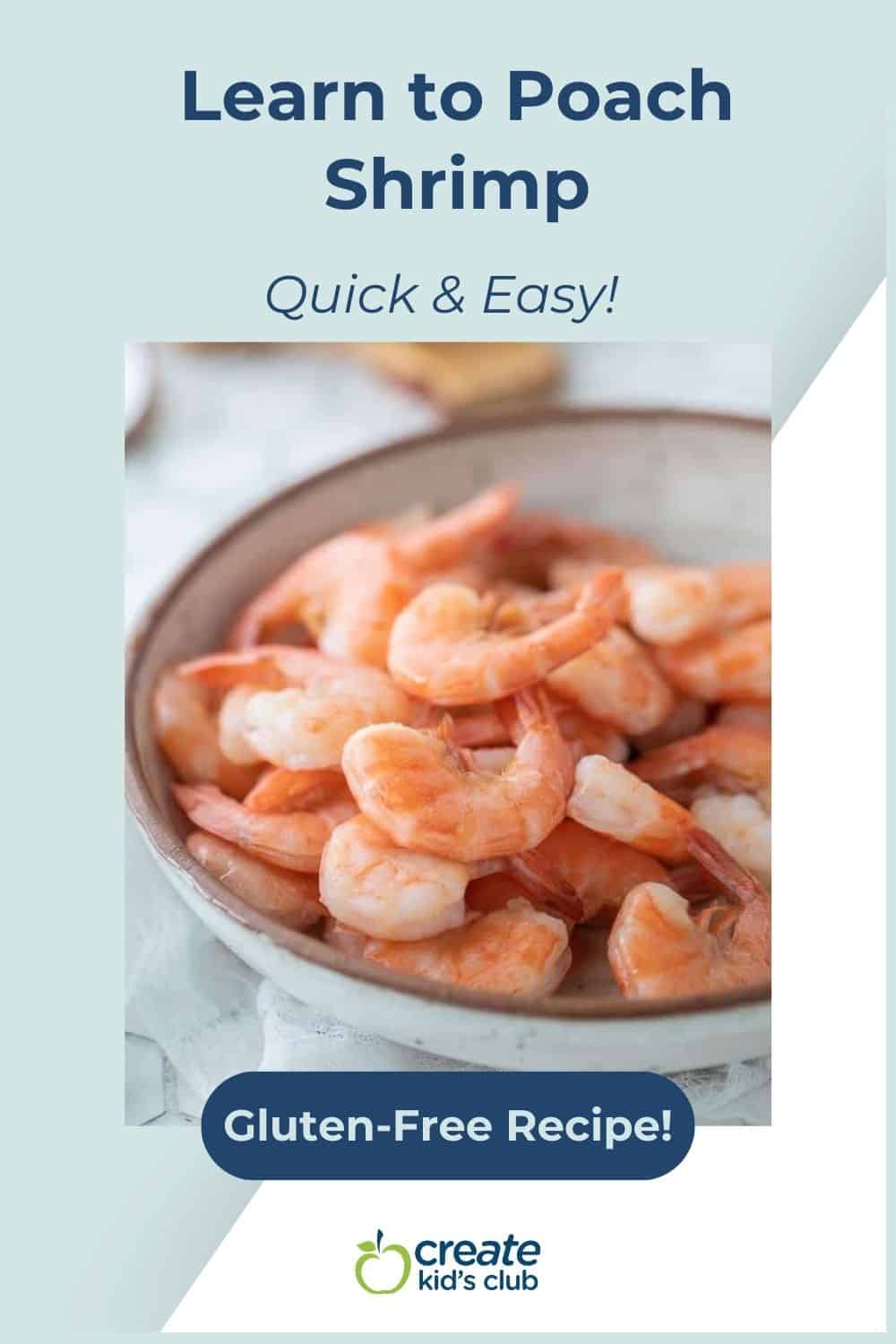 poached shrimp pin