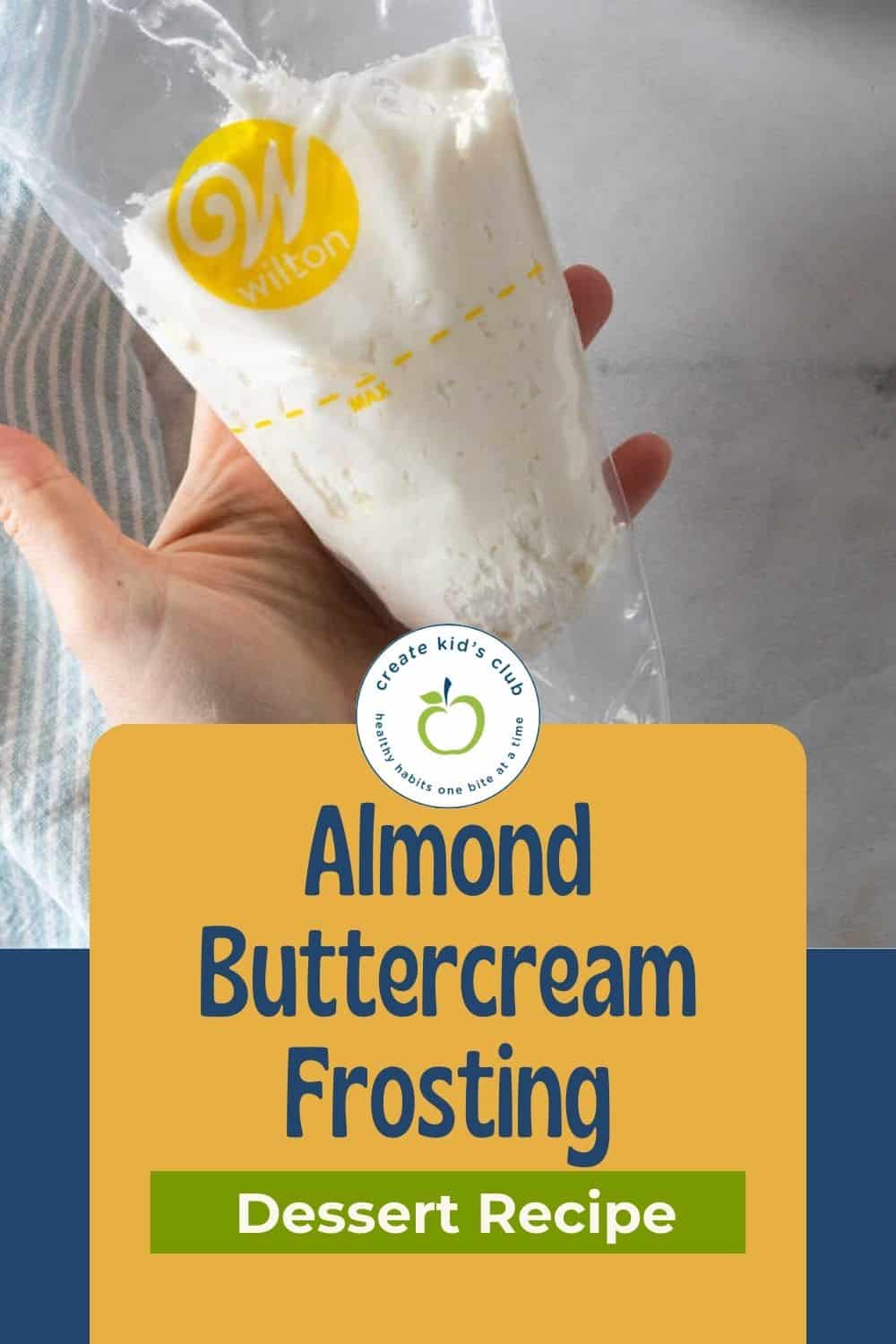 pin for almond buttercream