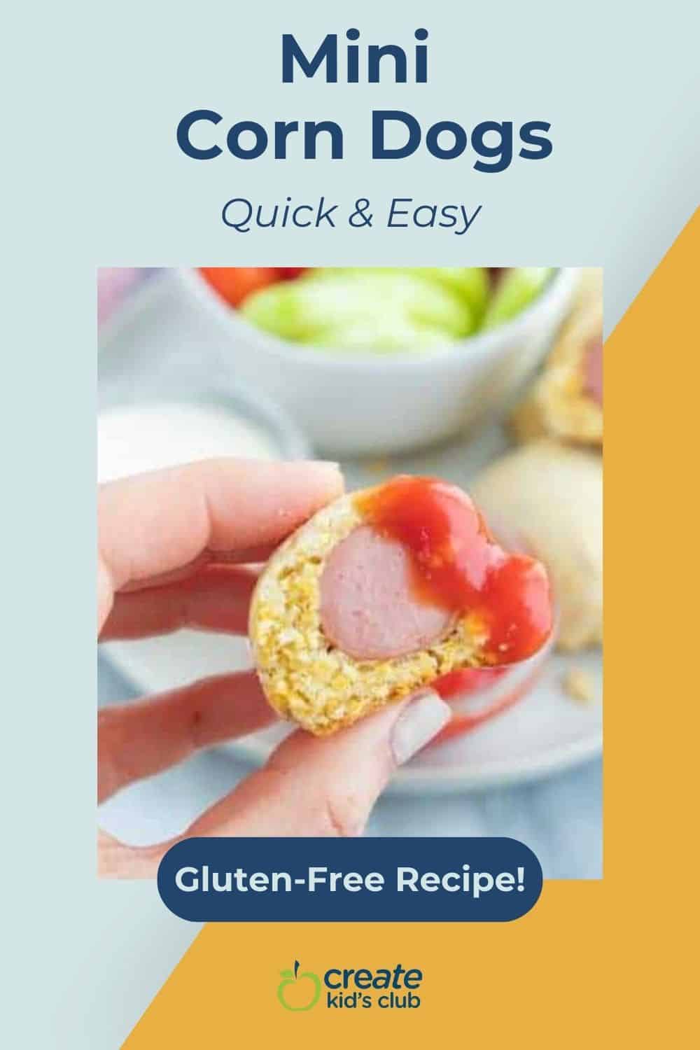 pin for mini corn dogs