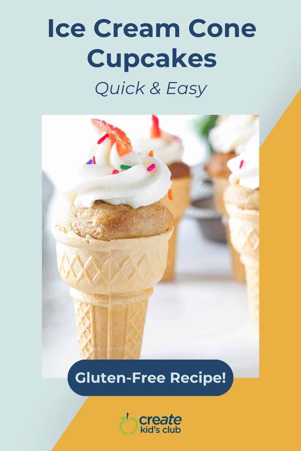 pin for ice cream cone cupcakes