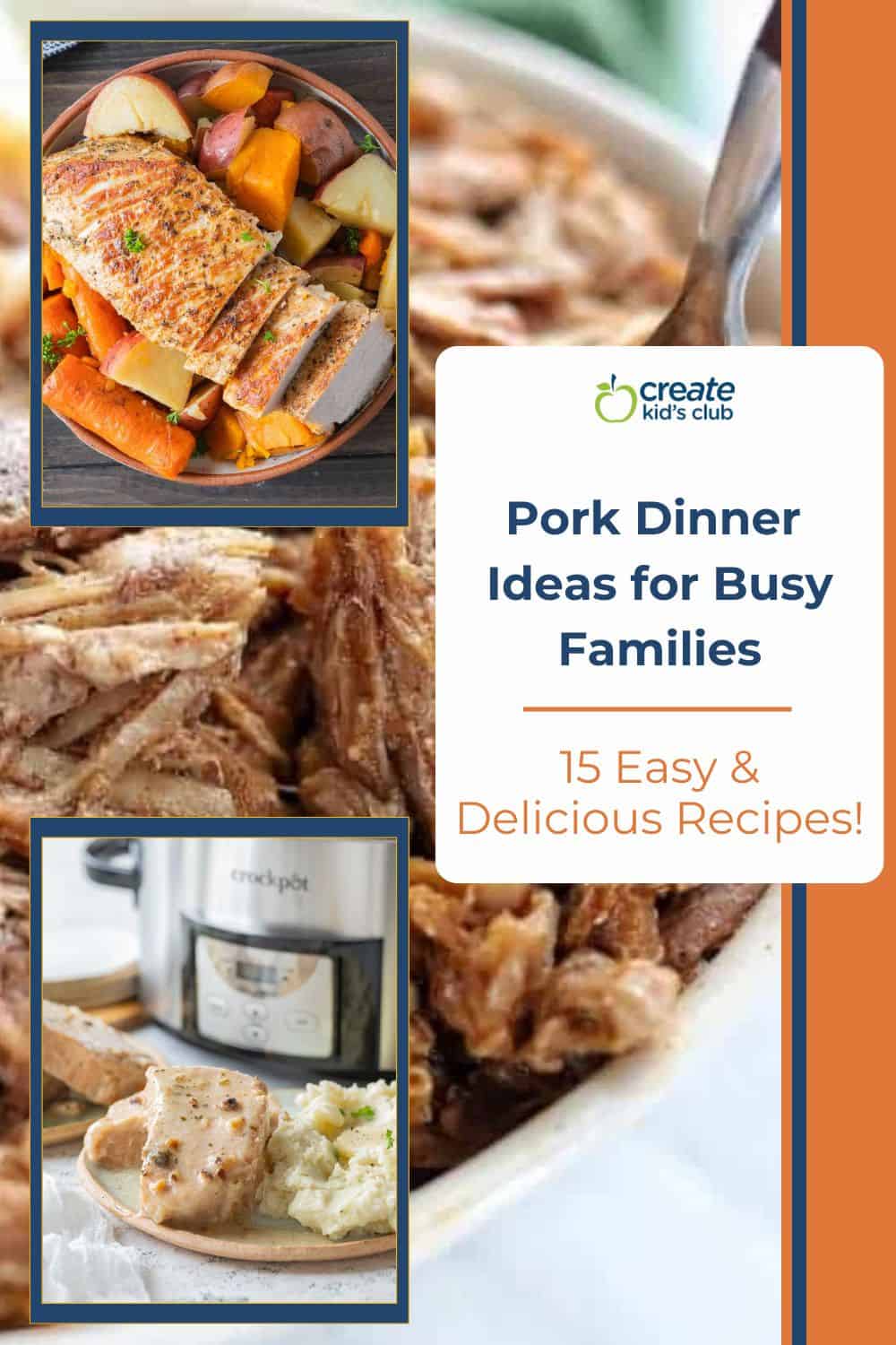 pin for pork dinners