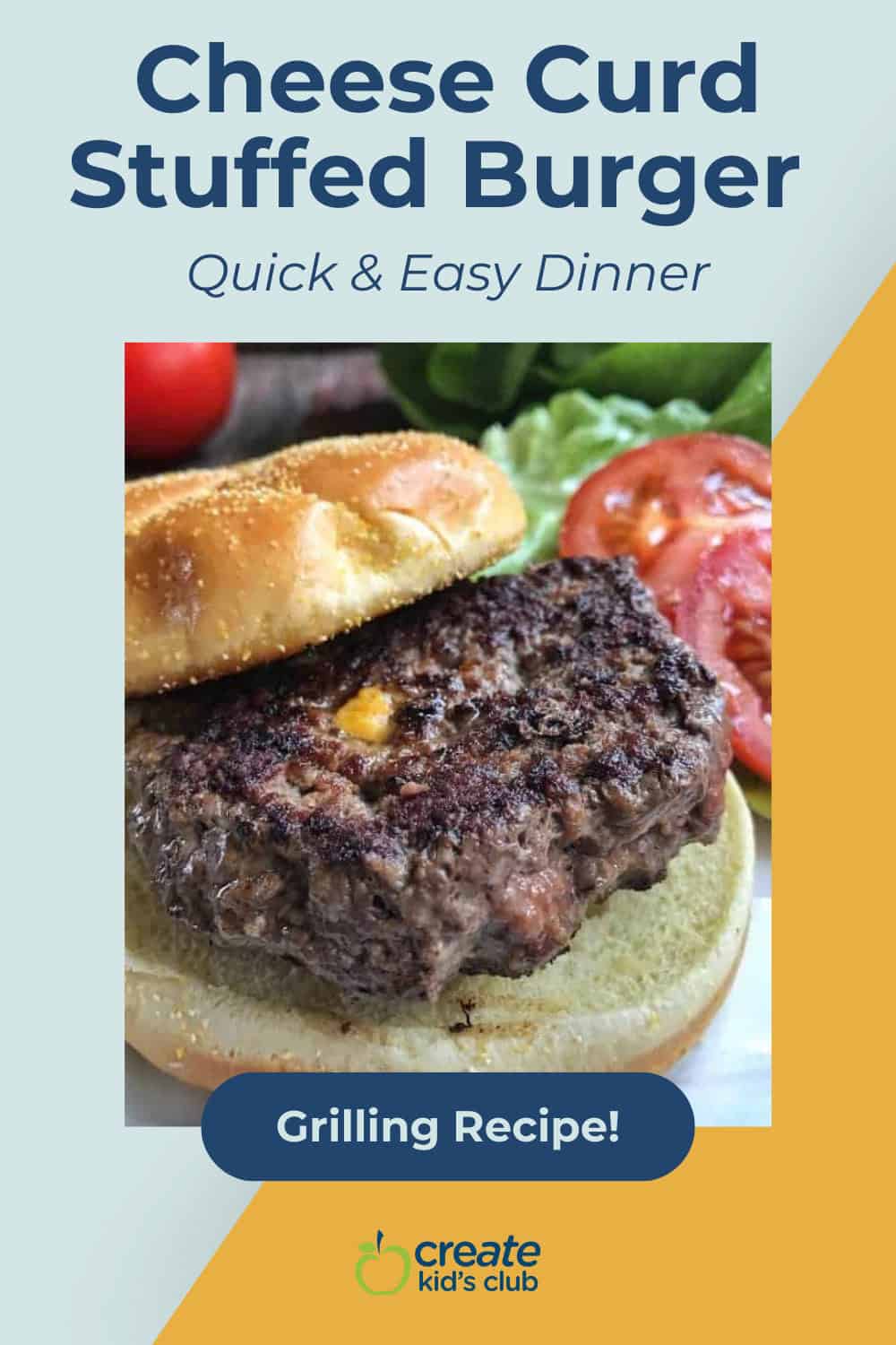 pin for cheese curd burger