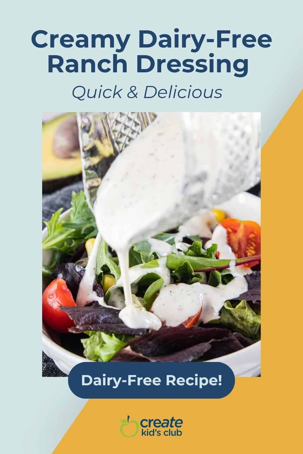 pin for dairy free dressing