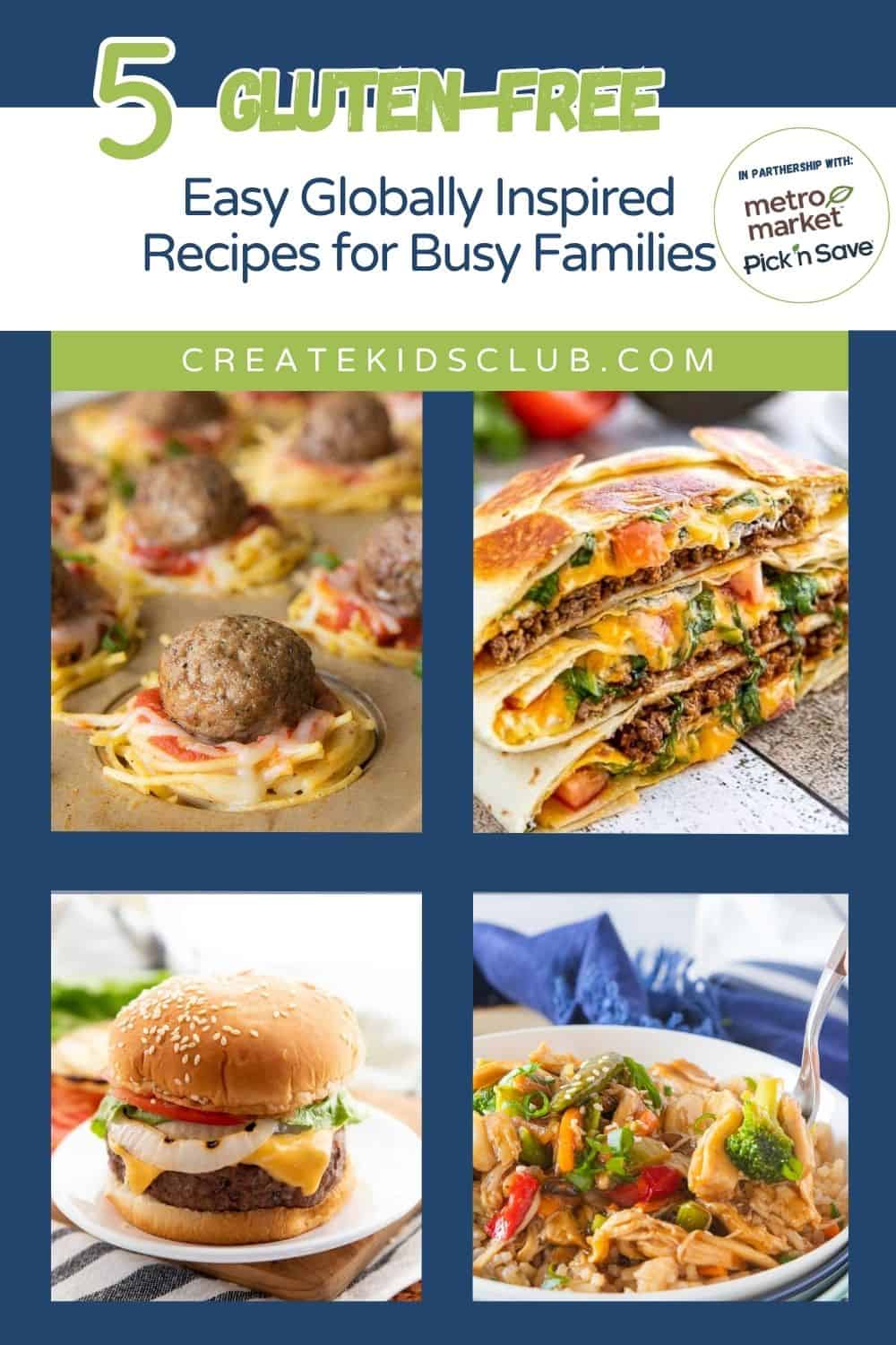 pin for globally inspired recipes
