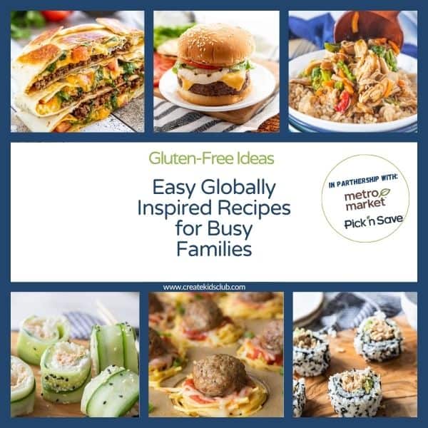 pin for globally inspired recipes