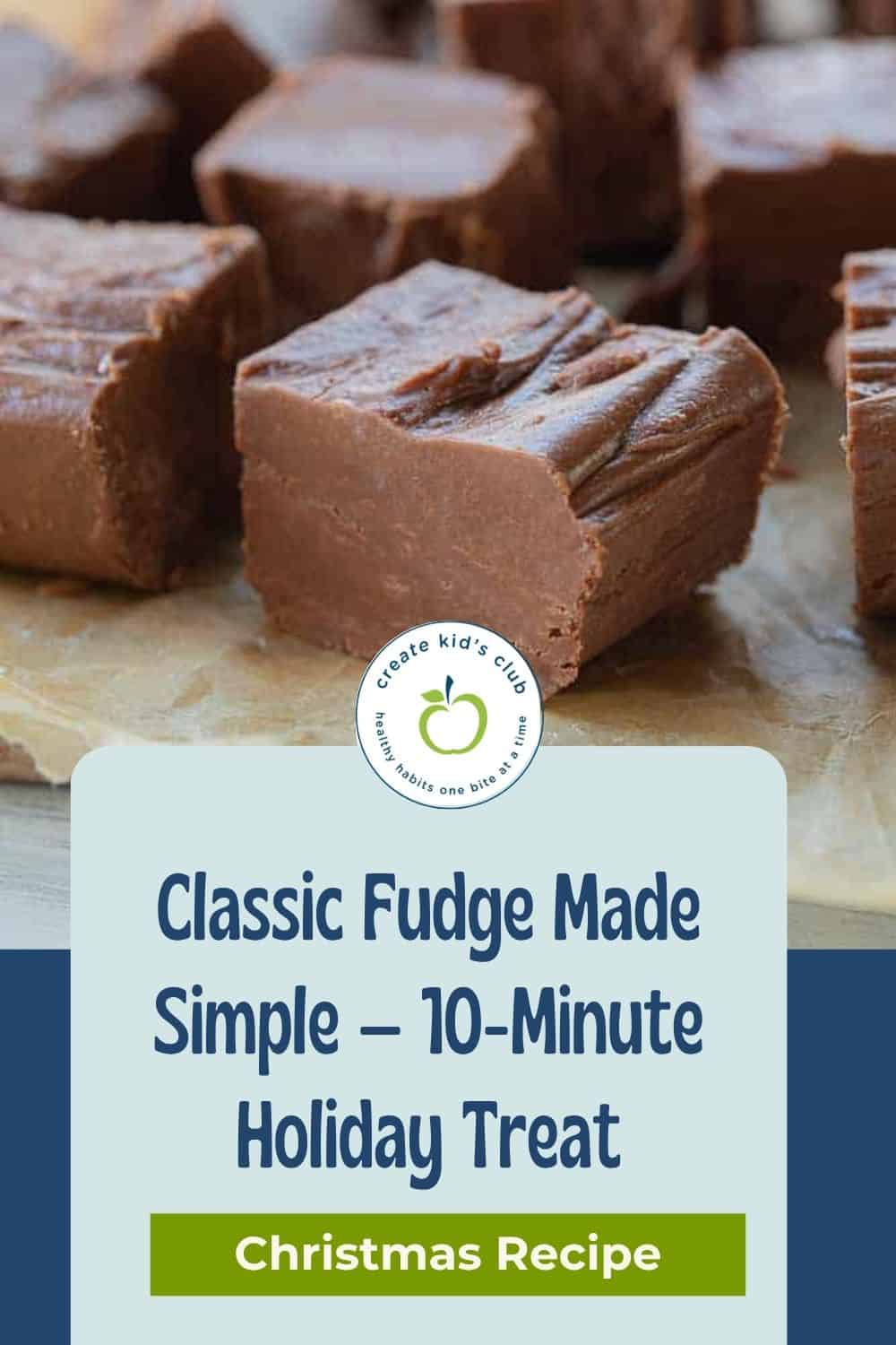 pin for old fashioned fudge