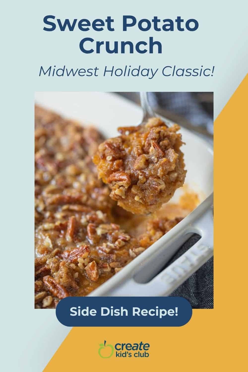 pin for sweet potato crunch