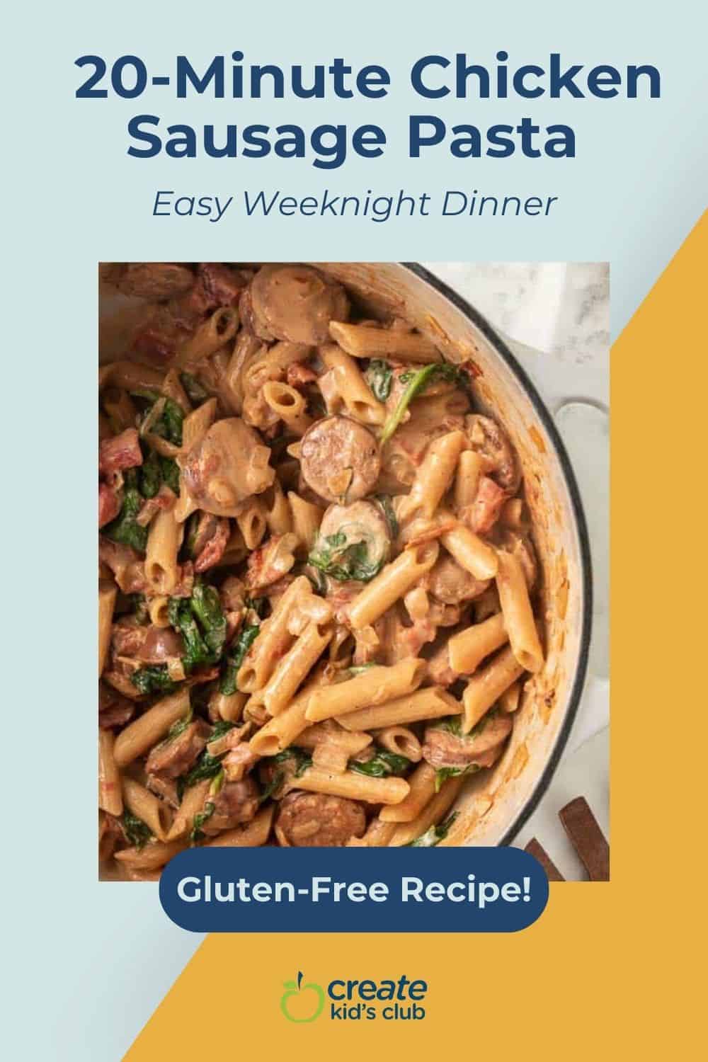 pin for Chicken Sausage Pasta
