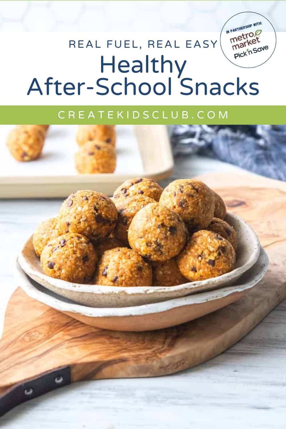 pin for healthy after school snacks