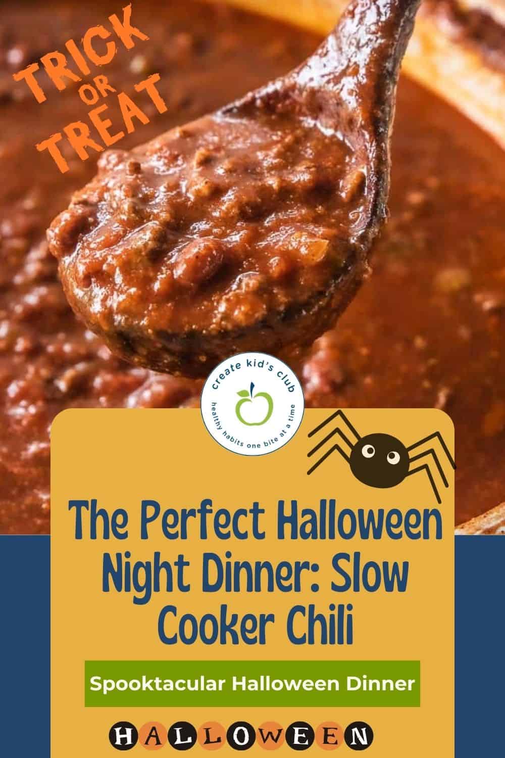 pin for halloween chili